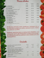 Pizzeria Chatka menu