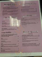 Bon Appetit Creperie menu