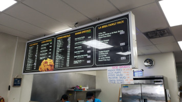 La Brea Seafood menu