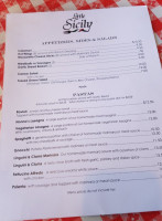 Little Sicily menu