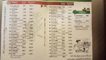 Pizzaservice Don Peppino menu