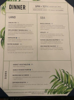 Left Bank Bistro menu