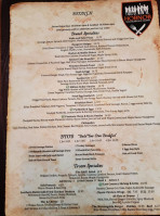 HOBNOB Neighborhood Tavern Dunwoody menu