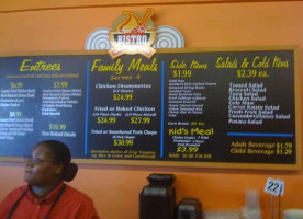 Soul Food Bistro menu