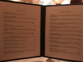 Trattoria Abruzzo menu