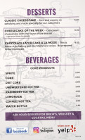 Cattleman's Burger And Brew menu