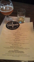 Lowdown Pizzeria Brewery food