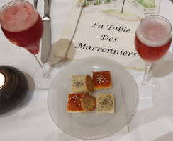 La Table des Marronniers food