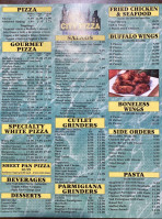 City Pizza menu