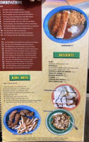 Sazon Steakhouse menu