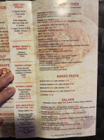 Pepino Pizzeria menu