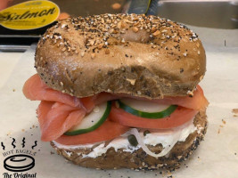 The Original Hot Bagels food