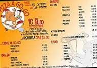 Pizza A Go-go menu