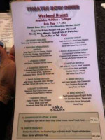 Theatre Row Diner menu