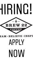 Brew 22 Coffee food