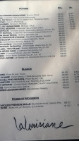 La Louisiane menu