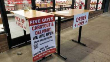 Five Guys Burgers Fries outside