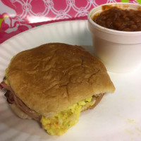 Brooks Barbecue food