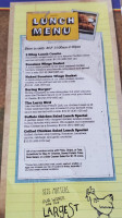 Pluckers Wing menu