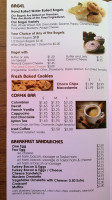 Essex Bagels menu