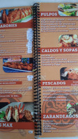 Mariscos Max Zapopan menu