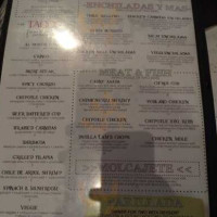 Blue Agave Kinzie Street menu