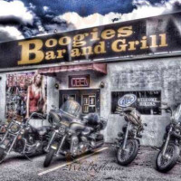 Boogies Grill outside