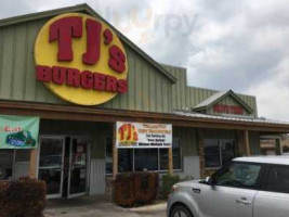 Tj's Burgers More outside