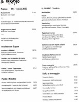 Il Grano menu