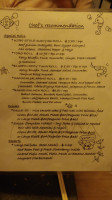 Sushi Bistro Tasuki menu