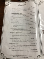 Chef Tito´s menu