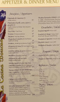 La Cocina Boricua menu