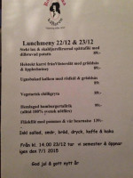 Rosenlundska Kaellaren menu