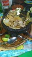 Los Molcajetes food