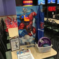 Chuck E. Cheese inside