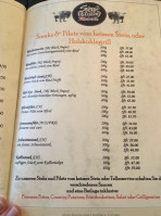 Landhaus menu