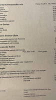 Fischergut menu