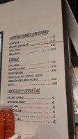 Invicto menu