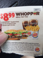 Burger King food