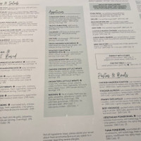 Moxies menu