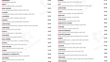 La Tomate menu