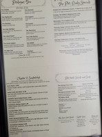 A Southern Cup menu