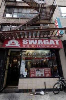 Swagat outside