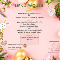 Le Bar du Coq menu