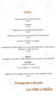 Bar Ristorante Pizzeria Buon Gusto menu