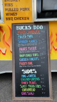 Buck's Bbq menu