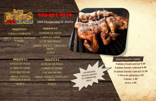 La Braza Pollos Azados menu