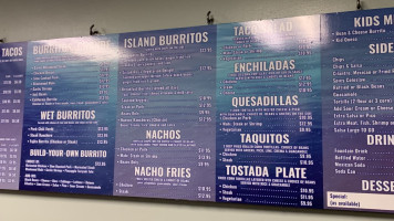 Jawz Mexican Grill menu