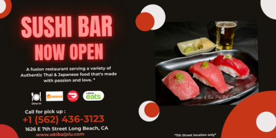 Aki Sushi Bar Bai Plu Thai Restaurant food