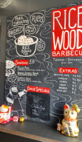 Ricewood menu